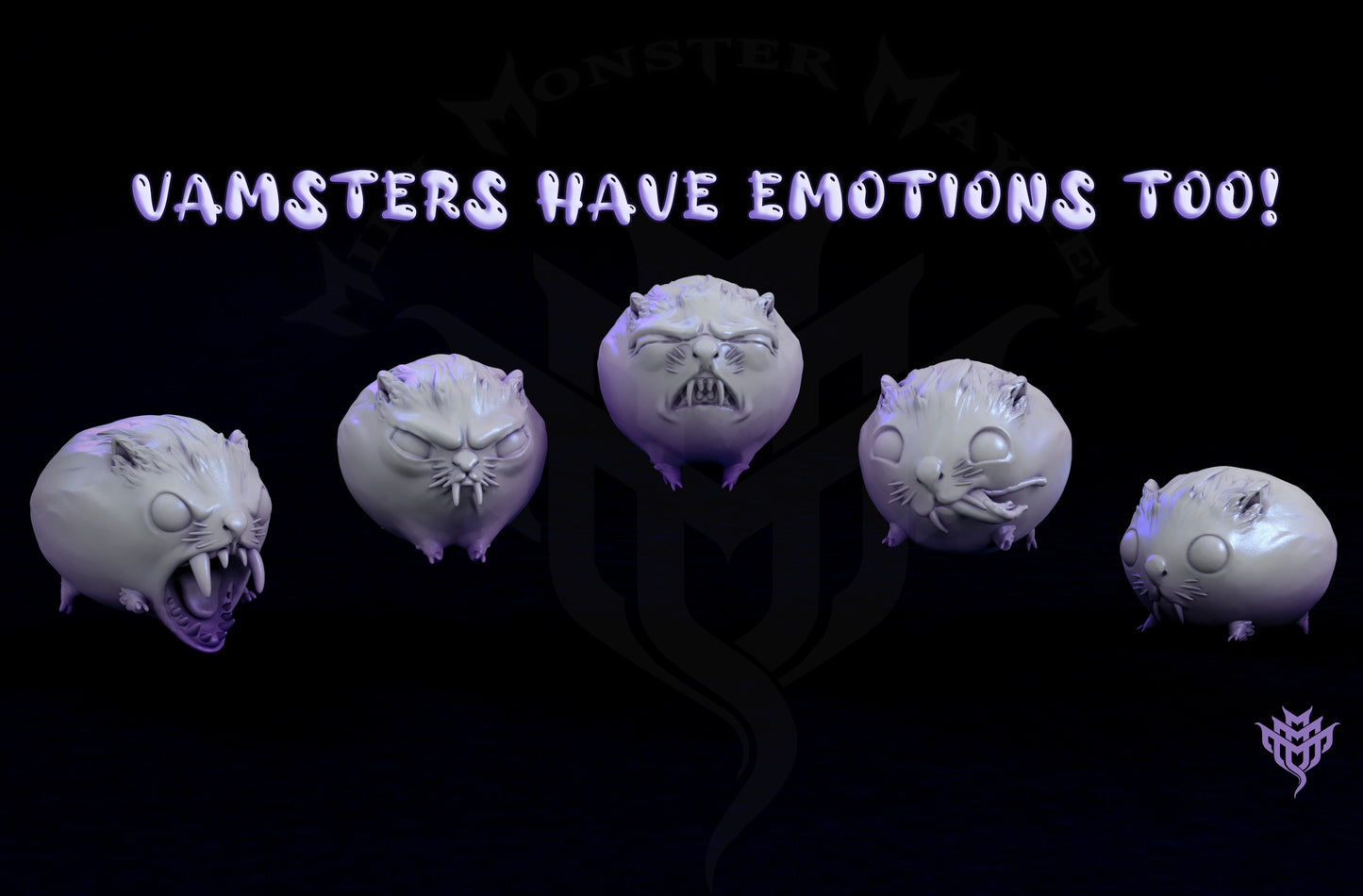 Vampster, Vampire Hamster, Mini Monster Mayhem