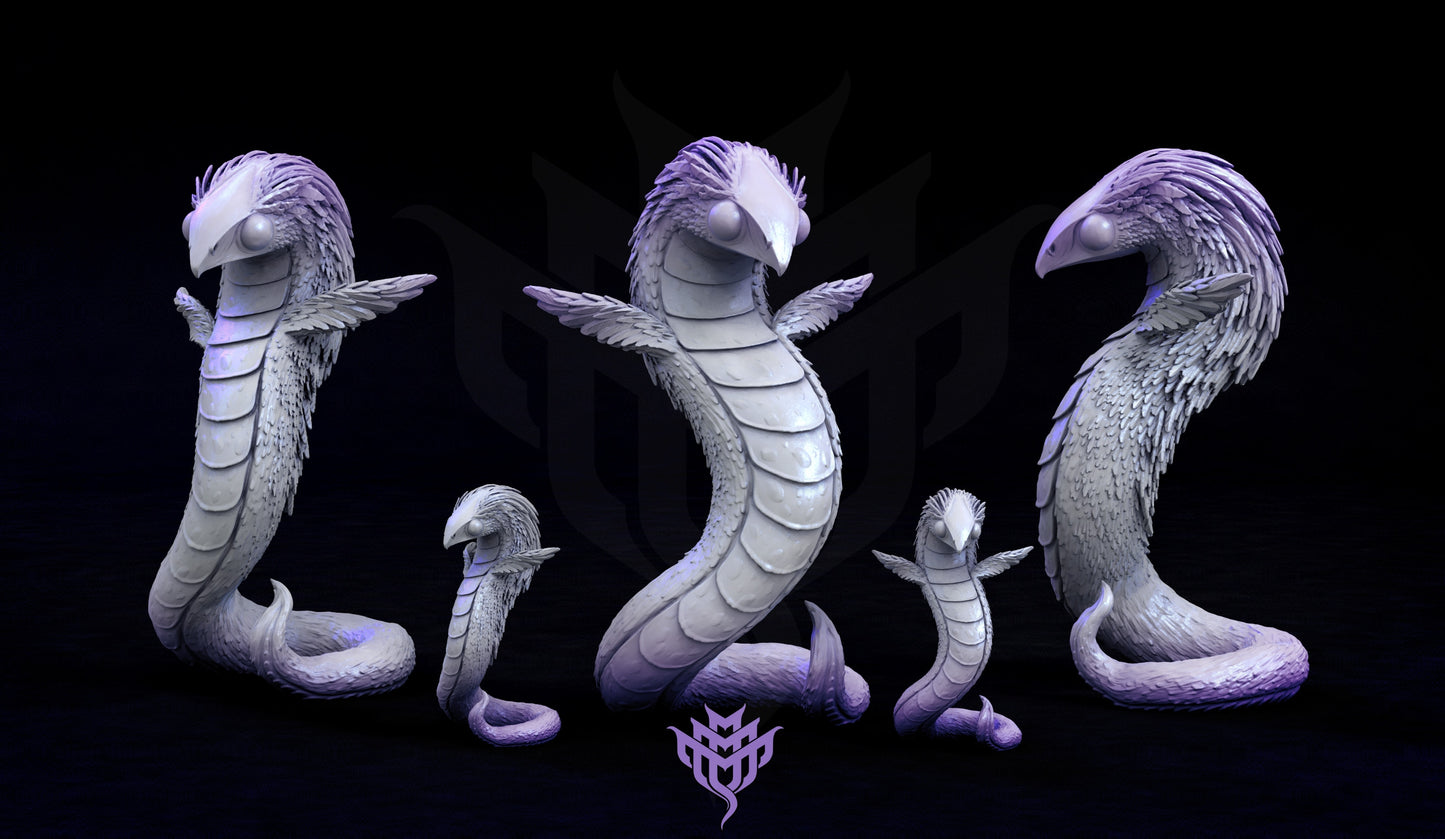 Vulture Wurm, Wyrm, Mini Monster Mayhem