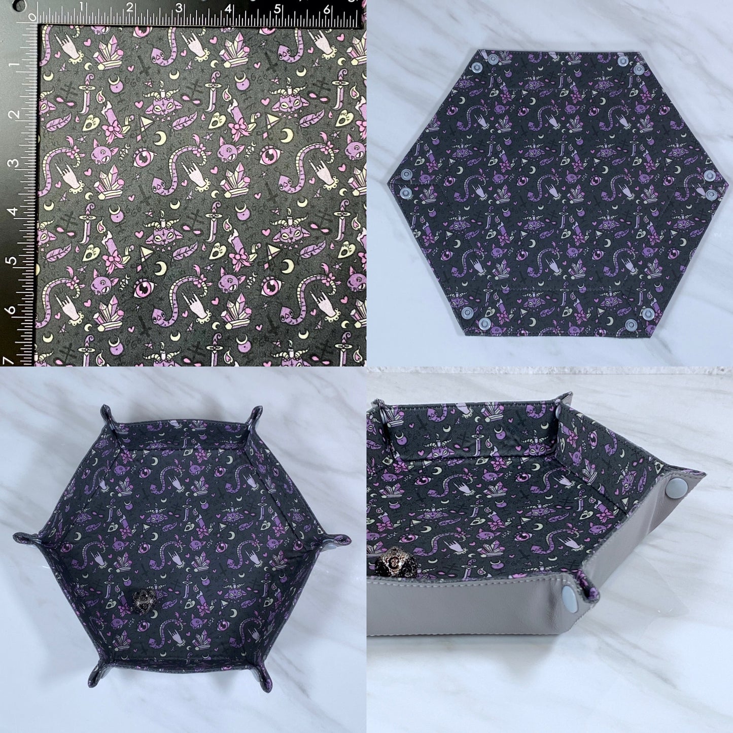 Occult Icons Hex Snap Dice Tray