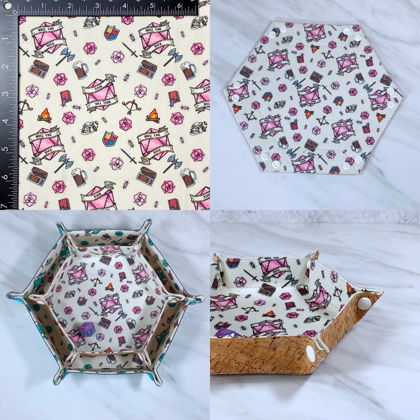 Roll The Dice Hex Snap Dice Tray