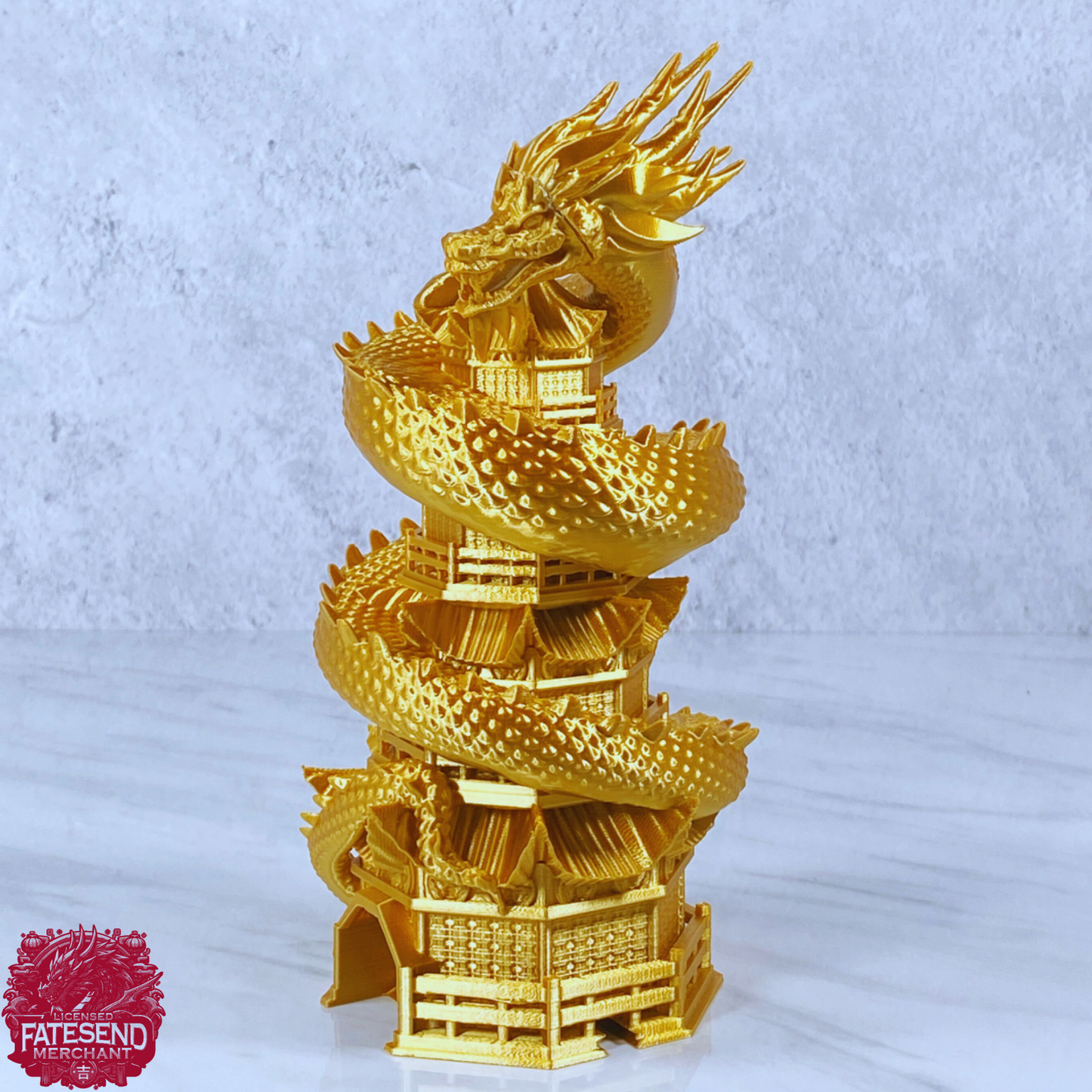 Chinese Dragon Dice Tower