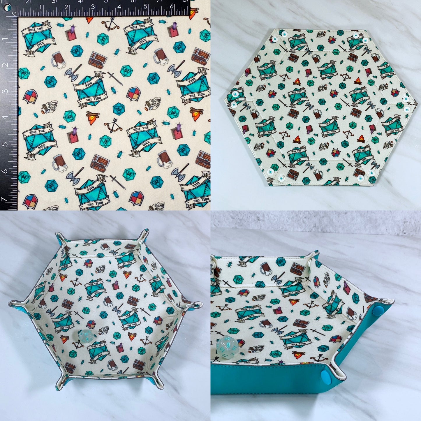 Roll The Dice Hex Snap Dice Tray