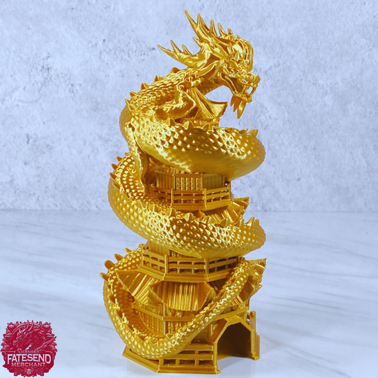 Chinese Dragon Dice Tower