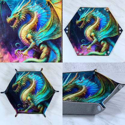Fairy Dragon Hex Snap Dice Tray