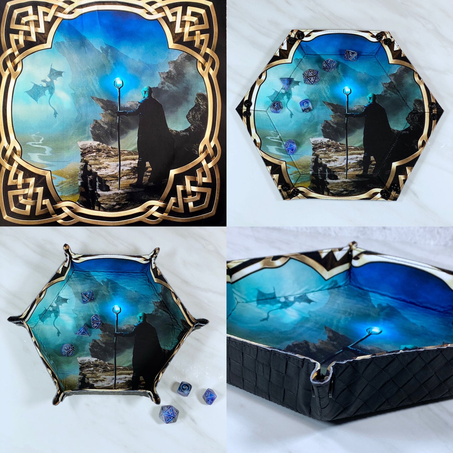 Legendary Journey Hex Snap Dice Tray