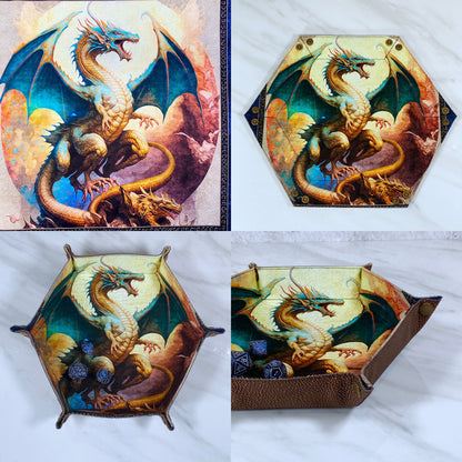 Fairy Dragon Hex Snap Dice Tray