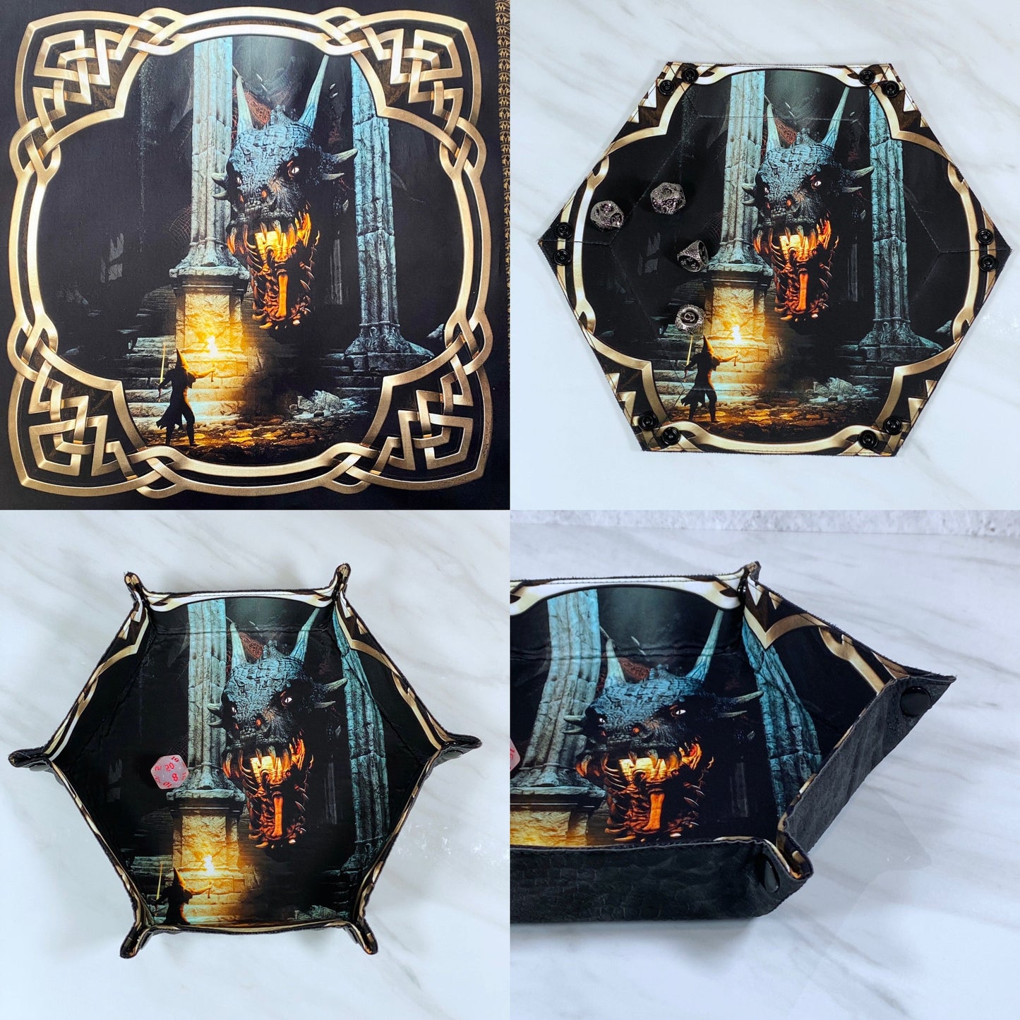 Legendary Journey Hex Snap Dice Tray
