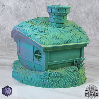 Halfling Hut Dice Tower