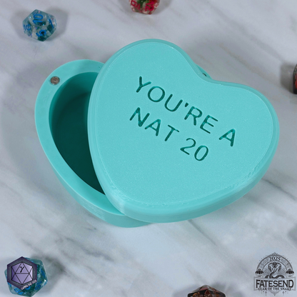 Candy Heart Dice Box