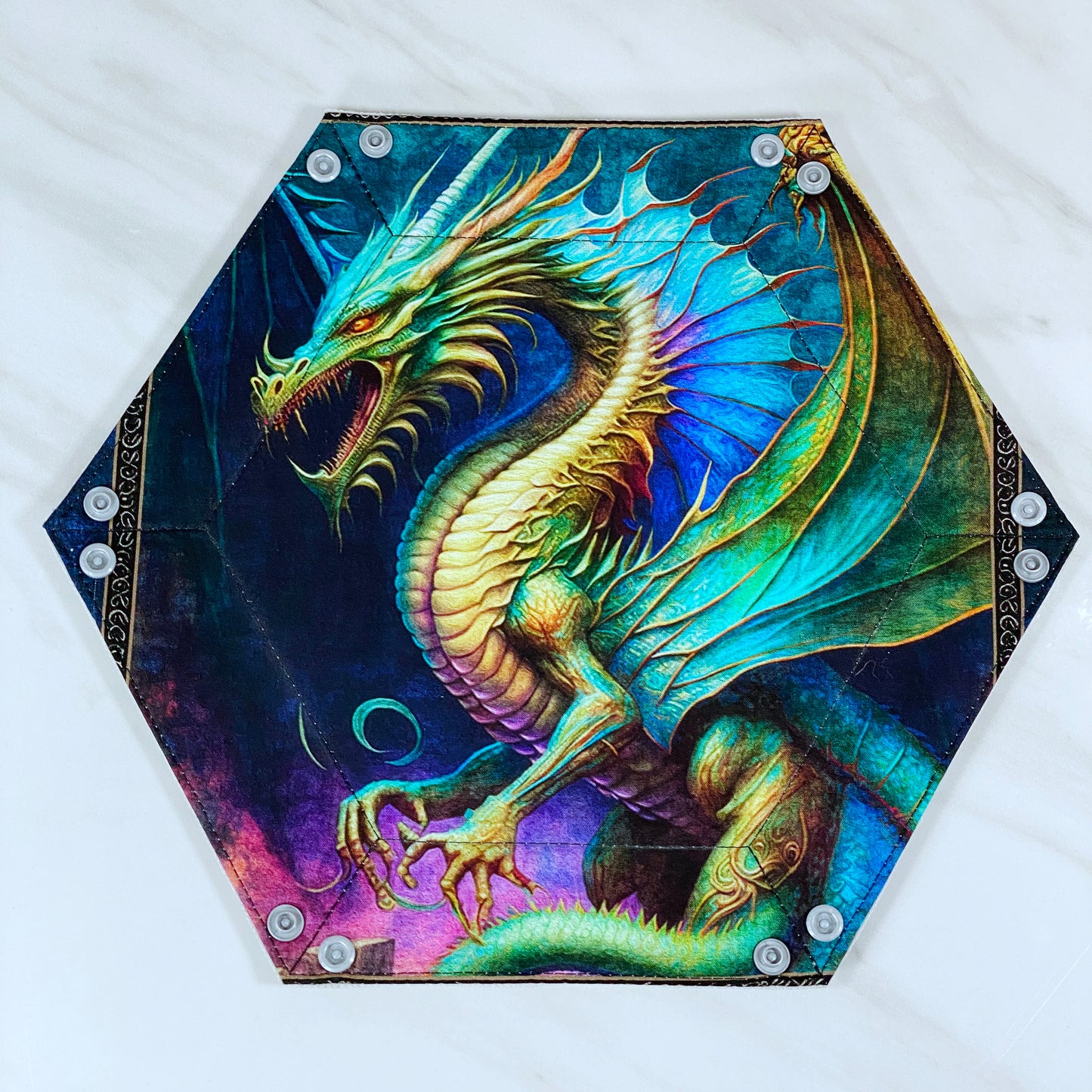 Fairy Dragon Hex Snap Dice Tray