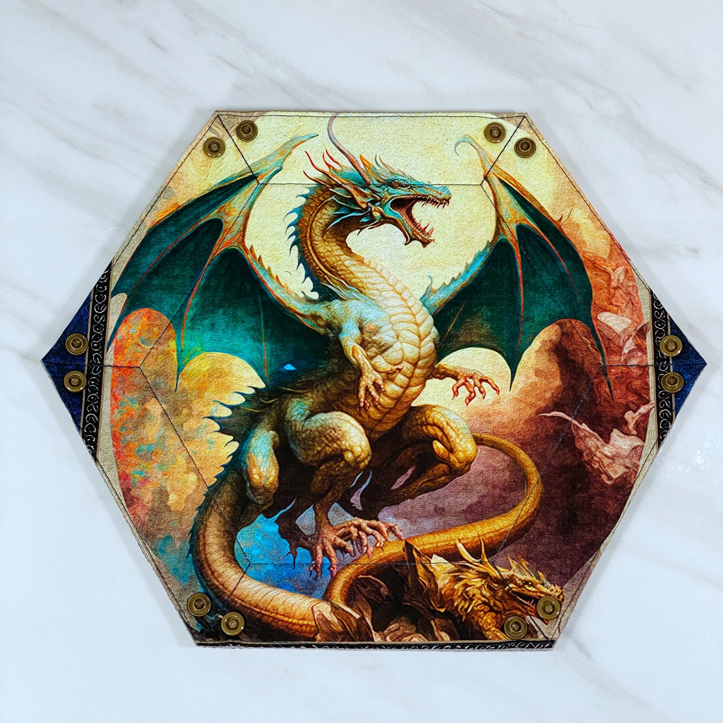Fairy Dragon Hex Snap Dice Tray