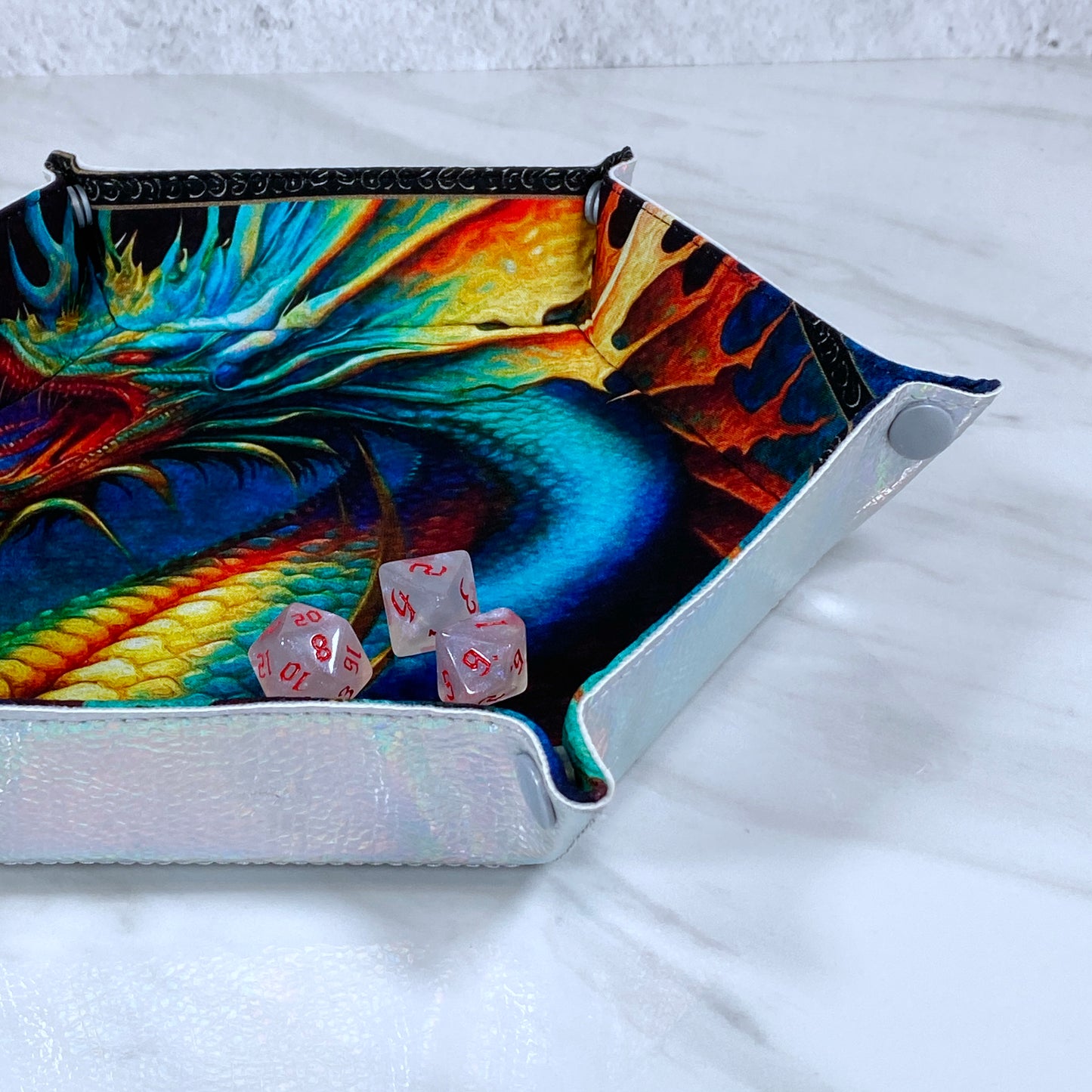 Fairy Dragon Hex Snap Dice Tray