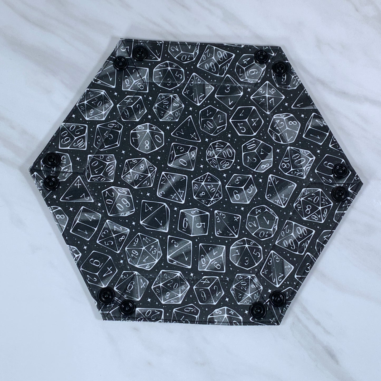 Galaxy Dice Hex Snap Dice Tray