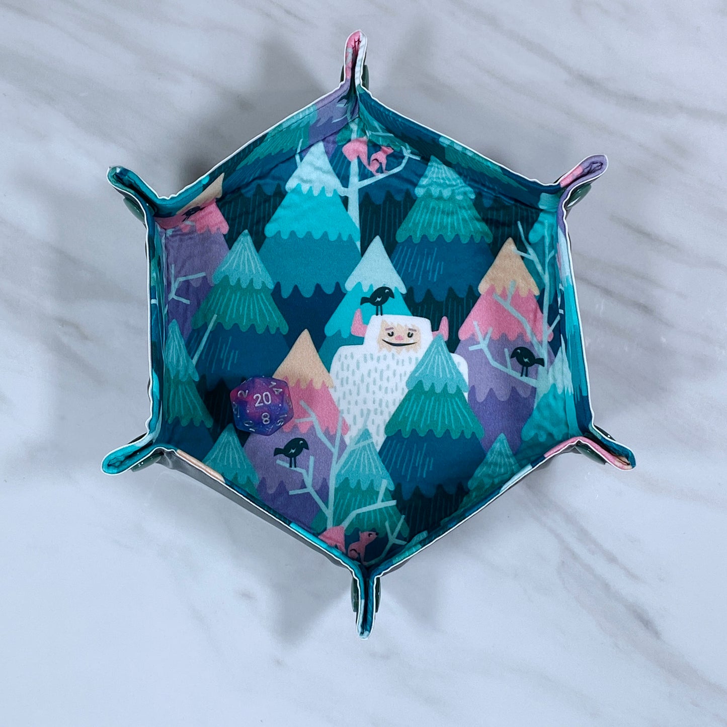 Cryptid Hex Snap Dice Tray