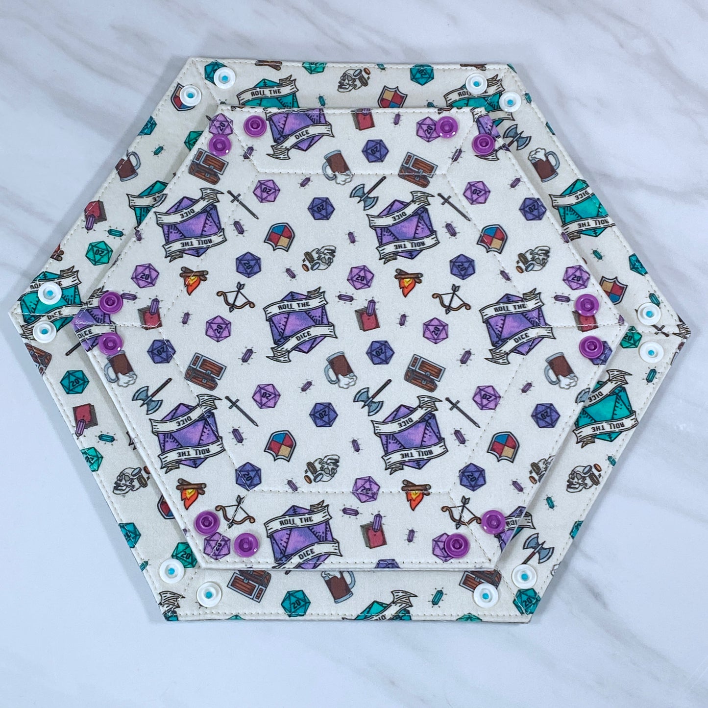 Roll The Dice Hex Snap Dice Tray