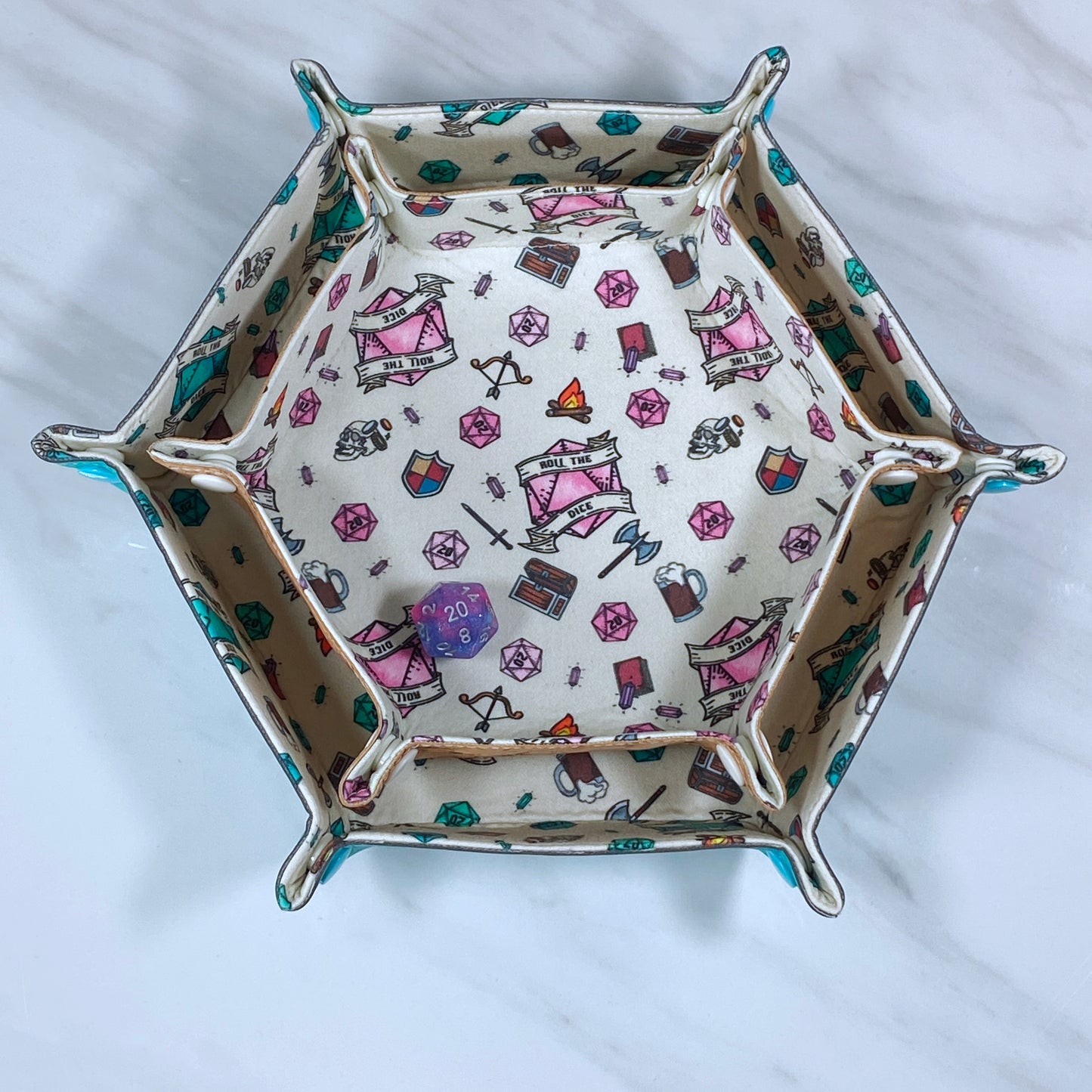 Roll The Dice Hex Snap Dice Tray