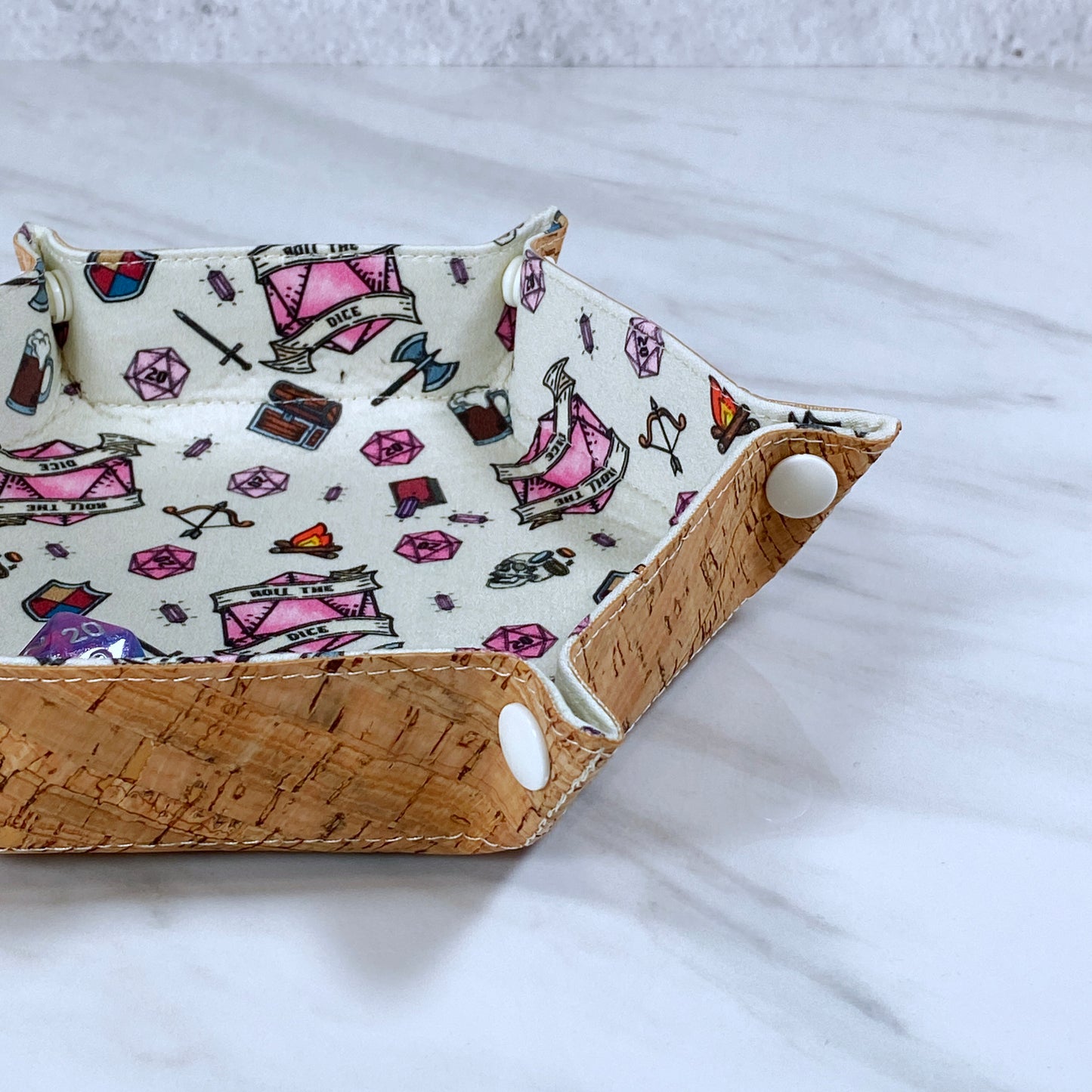Roll The Dice Hex Snap Dice Tray
