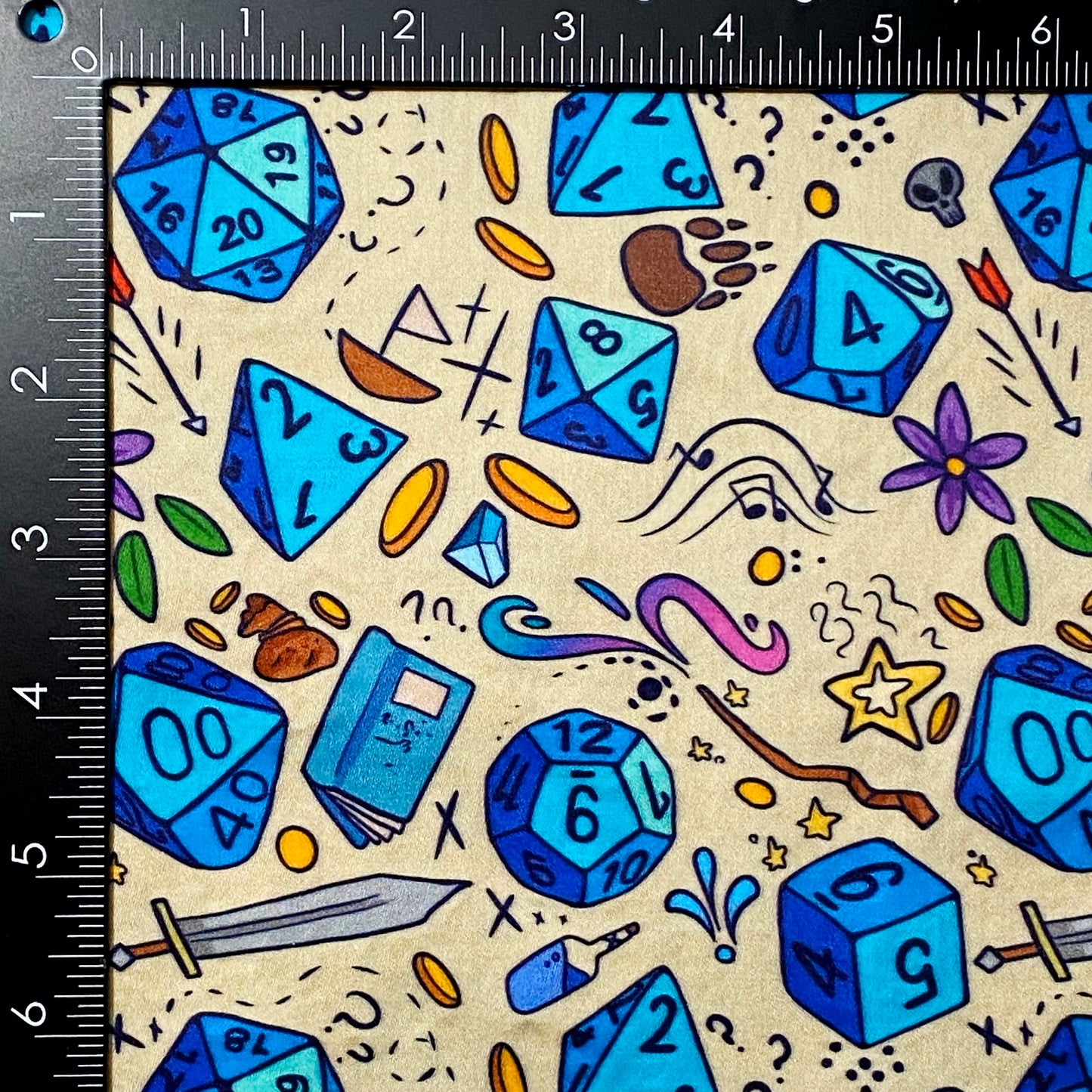 RPG Dice Hex Snap Dice Tray