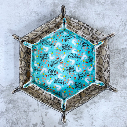 Unicorn Hex Snap Dice Tray