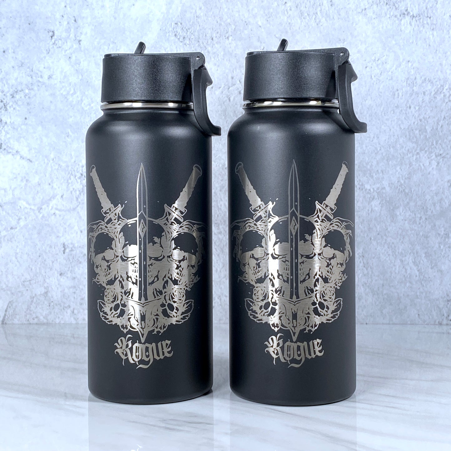 RPG Class Themed Custom Water Bottle