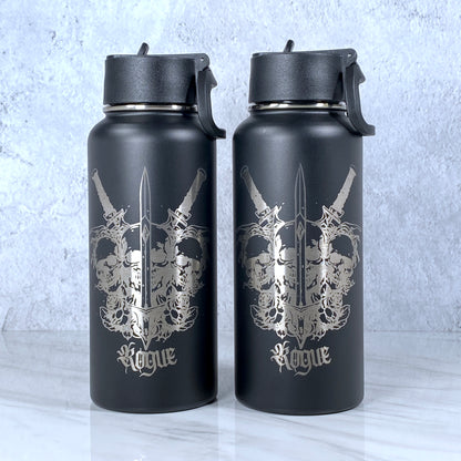 RPG Class Themed Custom Water Bottle