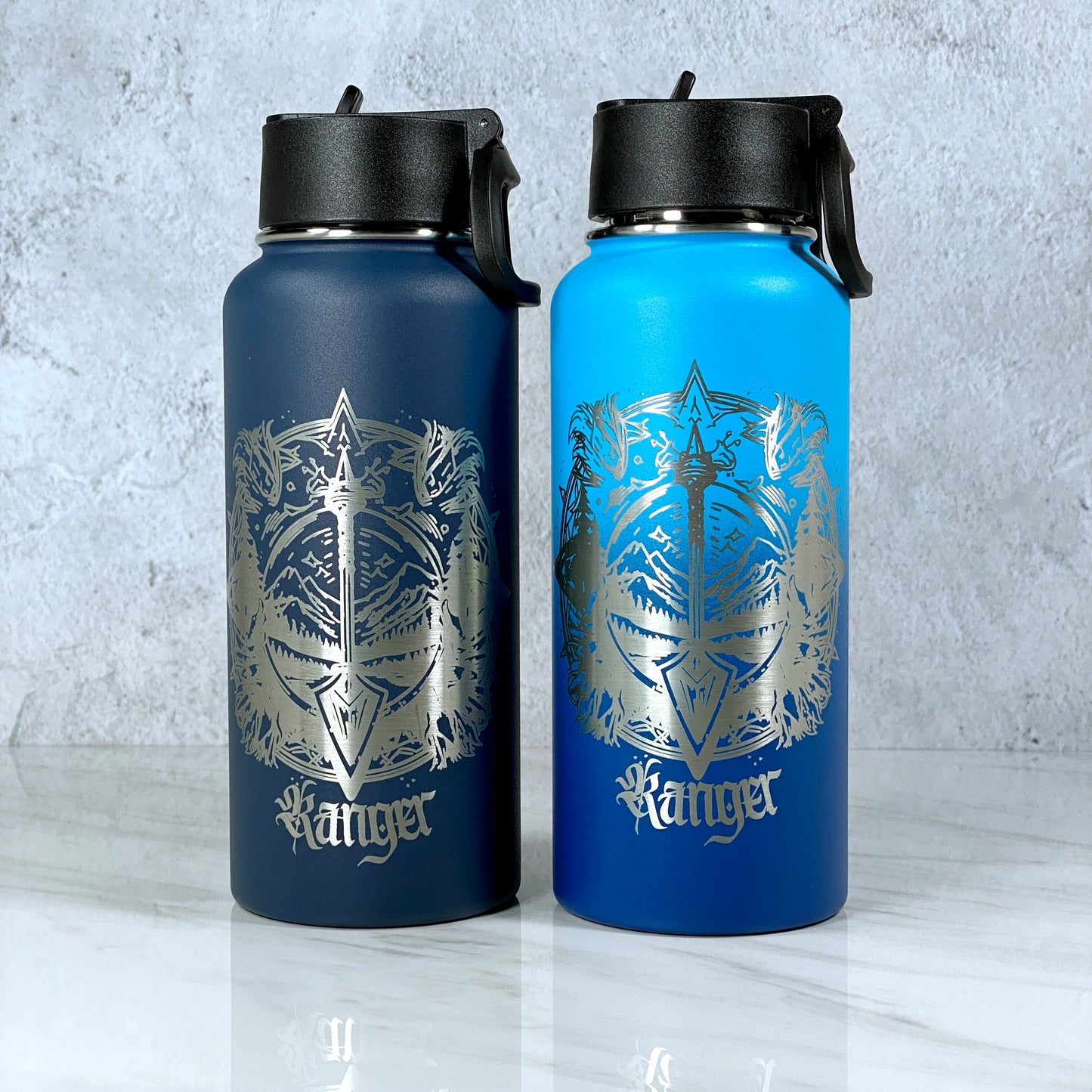RPG Class Themed Custom Water Bottle