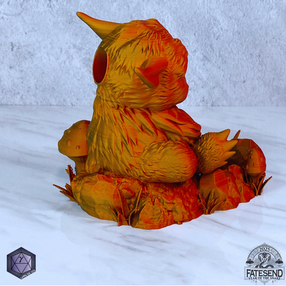 Owlbear Dice Tower