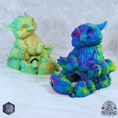 Owlbear Dice Tower