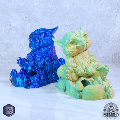 Owlbear Dice Tower