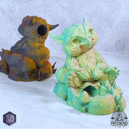 Owlbear Dice Tower