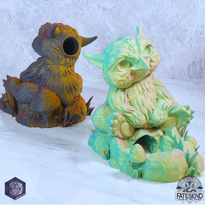 Owlbear Dice Tower
