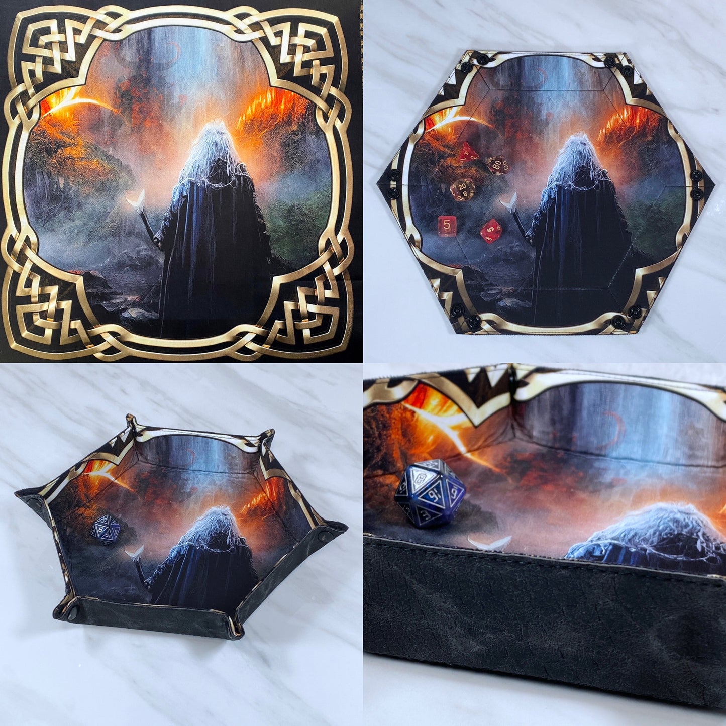 Legendary Journey Hex Snap Dice Tray