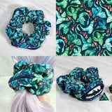 Velvet Dragon Mimic Scrunchie
