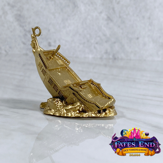 Shipwreck Christmas Ornament
