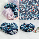 Christmas Dragon Mimic Scrunchie