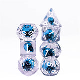 Blue Eldritch Skull RPG Dice