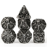Memento Mori Hollow Metal Dice