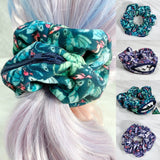 Velvet Dragon Mimic Scrunchie