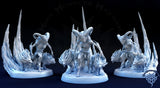 Arctic Owl Wanderer and Wolves, Mini Monster Mayhem