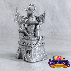 Dragon Tower Christmas Ornament