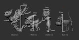 Halloween Cats, Mini Monster Mayhem