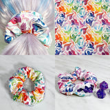 Rainbow Dragon Mimic Scrunchie
