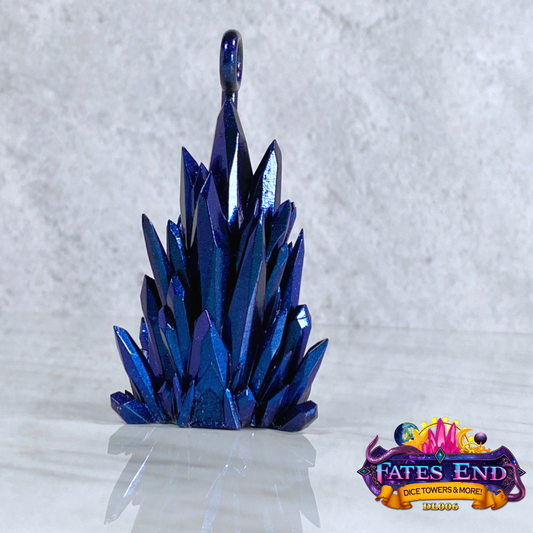 Crystal Tower Christmas Ornament