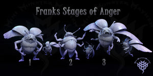 Frank Angry Ladybug, Mini Monster Mayhem