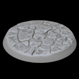 25mm Textured Bases from Dice Heads