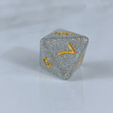Pixie Dust Silver Dice