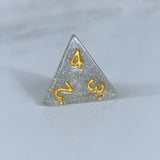 Pixie Dust Silver Dice