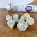Pixie Dust Silver Dice