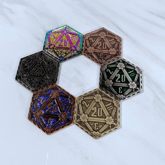 D20 Inspiration Coin