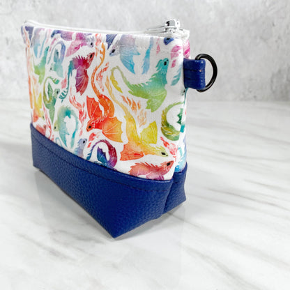 Rainbow Dragon Zipper Bag